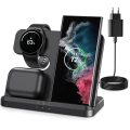 Miniatyrbillede 1 af 5: Trådløs oplader kompatibel med Samsung opladningsstation 3 i 1 KLB