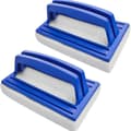 Svampborste, vattenrör poolrengöringsborste, plastpoolborste, golv