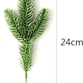 Miniatyrbillede 7 af 7: Kunstige Gran Grene Julepynt Indendørs Gran Grene Grønne Grene KLB