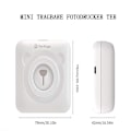 Pikkukuva 2 / 6: Minivalokuvatulostin - Bluetooth, lämpöpaperi - 203 DPI - iOS, Android, Windows - Sininen