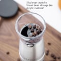 Miniatyrbilde 5 av 7: USB-oppladbar kaffemaskin, elektrisk kaffekvern (rustfritt stål)