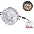 Pikkukuva 2 / 8: LED-kattovalaisin, kristallipallolamppu, valaistustyyli 2 KLB