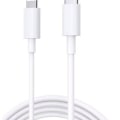 Pikkukuva 1 / 6: Lightning-kaapeli iPhoneen, nopea latauskaapeli USB-C-virtalähteellä