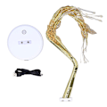 Miniatyrbillede 1 af 8: Træ Nattelys Touch Control Justerbar Gren Tabel LED KLB