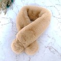 Miniatyrbild 5 av 5: Fleece Halsduk för Pojkar och Flickor, Varm Vinter Halsduk för Barn, Kaffe
