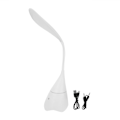 Miniatyrbillede 1 af 8: LED-skrivebordslampe med trådløs Bluetooth-højttaler og USB-opladningsfunktion KLB