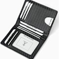 Miniatyrbillede 2 af 4: Minimalistiske bifold-punge med forlomme