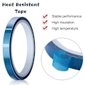 Miniatyrbilde 3 av 5: Isolerende tape for reparasjon, tetting, varmebestandig 10mm * 27m KLB