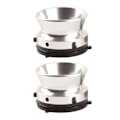 Miniatyrbillede 1 af 8: Par af professionelle polerede aluminium NAB hub-adaptere KLB
