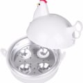 Miniatyrbilde 1 av 6: Eggkoker Elektrisk Eggkoker Kyllingform Mikrobølgeovn 4 Eggkoker