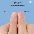 Miniatyrbillede 6 af 6: 3 stk. slibning og polering nano glas negleslibere - grøn på den ene side