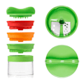 Miniatyrbillede 4 af 8: Spiralizer til grøntsager, 3 blade, finthakket, grovthakket KLB