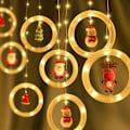 Miniatyrbild 1 av 7: Julgardin Ljusridå: USB-driven inomhusbelysning