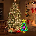 Miniatyrbillede 4 af 6: LED Neon Lys Juletræ Form Lys Skilt USB Nat KLB