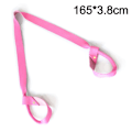 Pikkukuva 2 / 5: Jooga-alustan kantohihna Mat Harness Strap Sling, Kestävä säädettävä kaksiväriinen ruusunpunainen