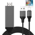 Miniatyrbild 1 av 7: Apple MFi-certifierad] Lightning till HDMI-kabeladapter Svart