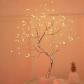Miniatyrbilde 4 av 7: Kirsebærblomsttrelys, USB Juletrær LED Grenlys