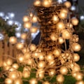 Pikkukuva 3 / 6: Paristokäyttöiset LED-lumipallo-valosarjat, 30 lämpimän valkoista