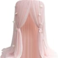 Miniatyrbillede 7 af 7: Seng baldakin baldakin baby seng 100% polyester baldakin myggenet KLB