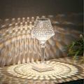 Miniatyrbilde 1 av 5: Krystall Touch nattbordslampe, dimbar bordlampe KLB