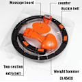 Miniatyrbild 6 av 7: Hula Hoop med automatisk räkning, justerbar bantningsövning