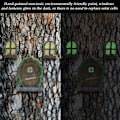 Miniatyrbild 8 av 8: Elf-dörrset för trädgårdsféer och älvdörrar Miniatyrträdgårdsdekorationer