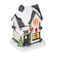 Miniatyrbilde 8 av 8: Julelandsbyhus LED juleharpikslyshus KLB