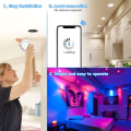 Miniatyrbilde 3 av 5: Fargerik LED-spot innfelt taklampe Smart Rund RGB Innendørsbelysning Dimbar