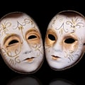 Miniatyrbilde 8 av 8: 10-delt sett DIY hvit maske for maling enkel tom stil 3 KLB