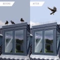 Pikkukuva 3 / 4: Metriä - Lintujen karkotussarja Anti-Pigeon Anti-Crow -piikit ruostumattomasta teräksestä