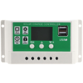 Pikkukuva 3 / 8: 20A 12V 24V LCD-näyttö aurinkolaturin ohjain PWM Auto KLB