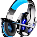 Pikkukuva 1 / 7: Pelikäyttöön tarkoitettu kuulokemikrofoni PS4:lle, Xbox Onelle, stereoympäröivillä äänillä