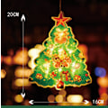 Miniatyrbild 5 av 5: Julgransbelysning för fönster, 6-pack, julgransbelysning för fönster, varmvita batteridrivna LED-lampor