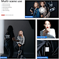Pikkukuva 4 / 5: Tausta(Musta)3 x 3 m Valokuvausstudio Taitettava Puhdas Musliini Valokuvaukseen Videoon ja Televisioon -