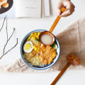 Miniatyrbillede 6 af 8: Langskaftet træske sæt nuddelsuppe ske KLB