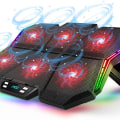 Miniatyrbilde 1 av 6: RGB bærbar kjøleplate, justerbare vifter
