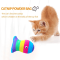 Miniatyrbild 5 av 5: 3 st fiskleksaker för katter Catnip tuggleksaker Style1 KLB