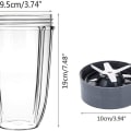 Miniatyrbilde 2 av 5: Ekstraktorblader kompatible med 32 oz kopp juicer