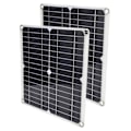 Miniatyrbild 1 av 8: 2 st 15W Flexibla solpaneler Portabel solladdningsplatta KLB
