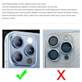 Miniatyrbillede 7 af 7: Kamera beskyttelse til iPhone 13 Pro/ iPhone 13 Pro Max kamera hærdet glas,