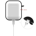 Miniatyrbilde 6 av 7: Airpods-dekselbeskyttelse er kompatibel med svart/marineblå