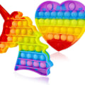 Miniatyrbild 1 av 5: Push Pop Bubble Fidget, Popit Popper Popit S It Popitz KLB