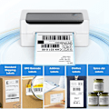 Miniatyrbillede 8 af 8: Etiketprinter, 4x6 skrivebords etiket stregkodeprinter med