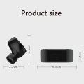 Pikkukuva 4 / 8: Bluetooth-kuulokkeet, langattomat kuulokkeet korvassa mustalla