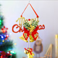 Miniatyrbillede 3 af 3: Hængende juletræspynt Glædelig Jul sløjfe KLB