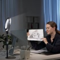 Pikkukuva 5 / 5: Sormusvalo kannettavaan tietokoneeseen videoneuvotteluvalo, LED-rengasvalo jalustalla ja KLB