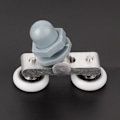 Miniatyrbillede 4 af 8: Holdbare dobbelte skydedørsruller KLB