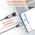 Pikkukuva 5 / 8: USB-C naar USB-adapter (2-pakk) Type C naar USB A