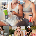 Miniatyrbillede 4 af 4: Bærbar Blender til Smoothies og Shakes, Cokunst 530ml Personlig Blender
