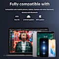 Miniatyrbillede 7 af 7: Mobiltelefon Bluetooth-headset Bluetooth-øretelefoner V5.0 Style 2